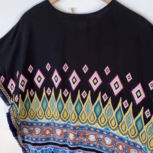 City Mode Aztec printed kimono, NWT, Size M - Picture 5 of 9